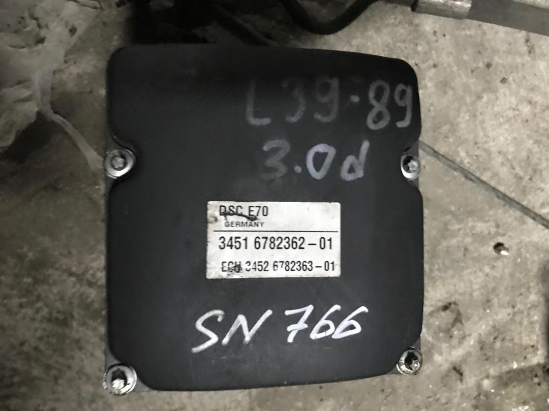 блок ABS BMW X5 E70 2008, 3.0 л., M57 D30 (306D3), дизель, АКПП, внедорожник 5 дв., 6782362, 34516782362, 0265960300 - фото №1