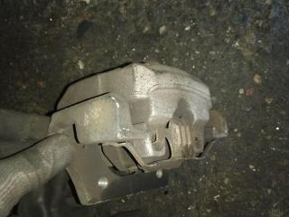 суппорт задний левый BMW X5 E70 [рестайлинг] 2011, 3.0 л., N57 D30 B, дизель, АКПП, внедорожник 5 дв., 34216776787