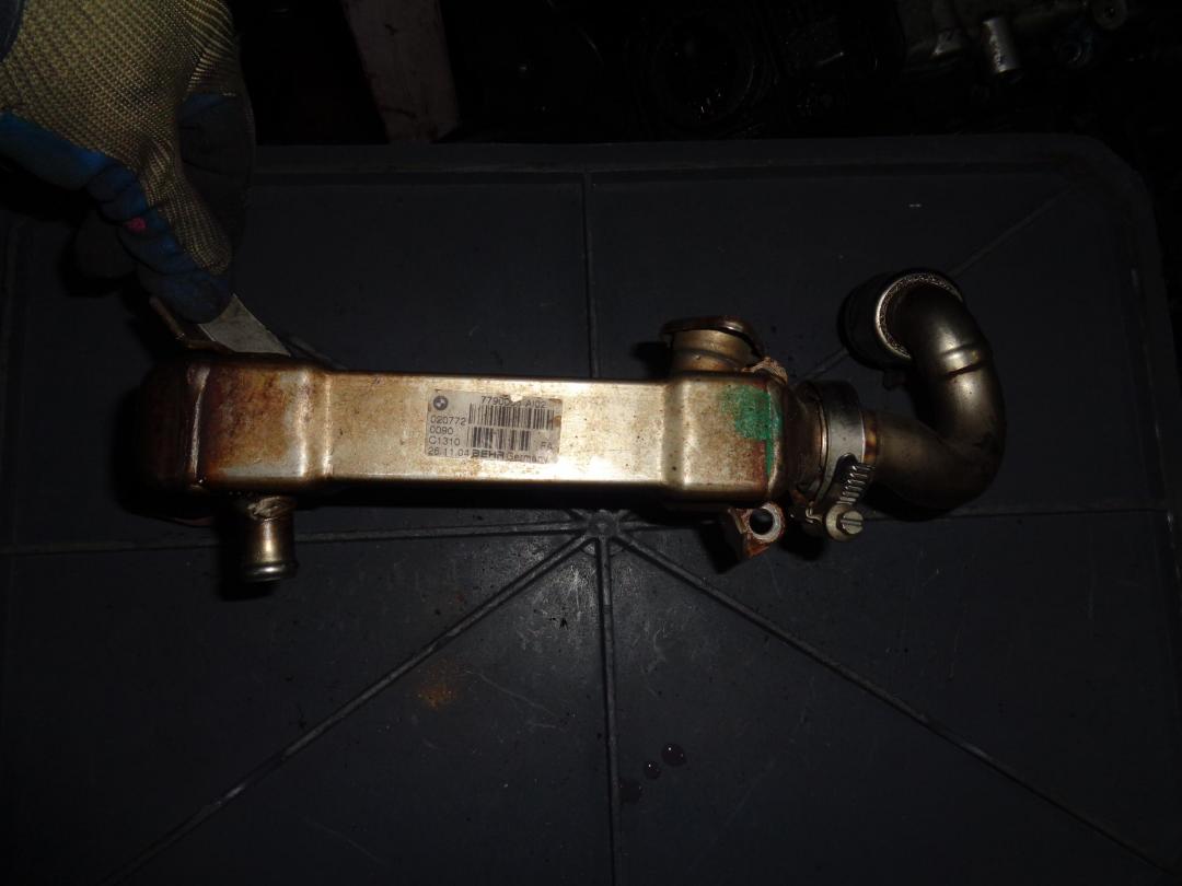 охладитель EGR / Радиатор EGR BMW 5 серия E60/E61 2004, 3.0 л., M57 D30 (306D2), дизель, АКПП, седан, 7790065 - фото №1