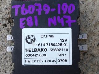 блок управления топливным насосом BMW 1 серия E81/E87 [рестайлинг] 2008, 2.0 л., N47 D20 C, дизель, АКПП, хетчбэк 5 дв., 16147180426, 7180426