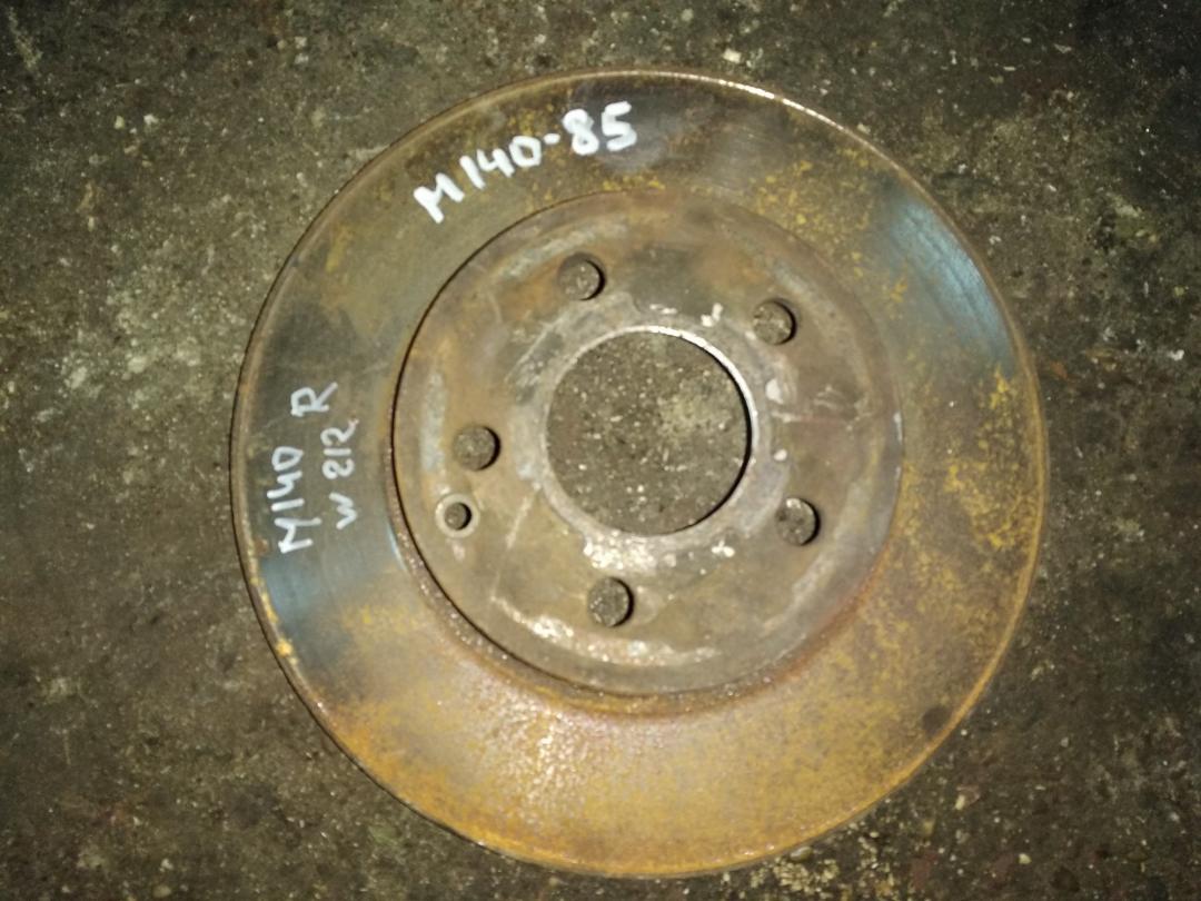 диск тормозной передний Mercedes-Benz E-Класс W212/S212/C207/A207 2010, 2.1 л., OM 651.924, дизель, АКПП, серебристый, седан - фото №1
