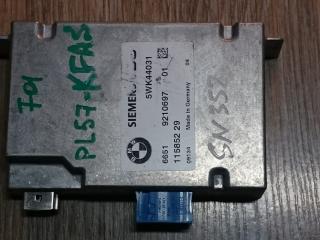 блок управления системы KaFAS BMW 7 серия F01/F02 2009, 3.0 л., N57 D30 A, дизель, АКПП, седан, 66519210697, 5WK44031, 9210697