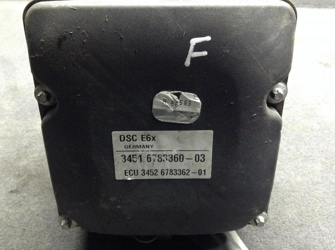 блок ABS BMW 5 серия E60/E61 2005, 2.5 л., M57 D25 (256D2), дизель, АКПП, универсал, 34516769703, 0265234134 - фото №1