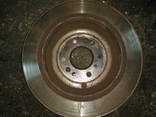 диск тормозной задний Mercedes-Benz M-Класс W164 [рестайлинг] 2010, 3.0 л., OM 642.820, дизель, АКПП, серебристый, внедорожник 5 дв., правый руль