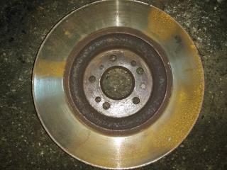 диск тормозной передний Mercedes-Benz M-Класс W164 [рестайлинг] 2010, 3.0 л., OM 642.820, дизель, АКПП, серебристый, внедорожник 5 дв., правый руль