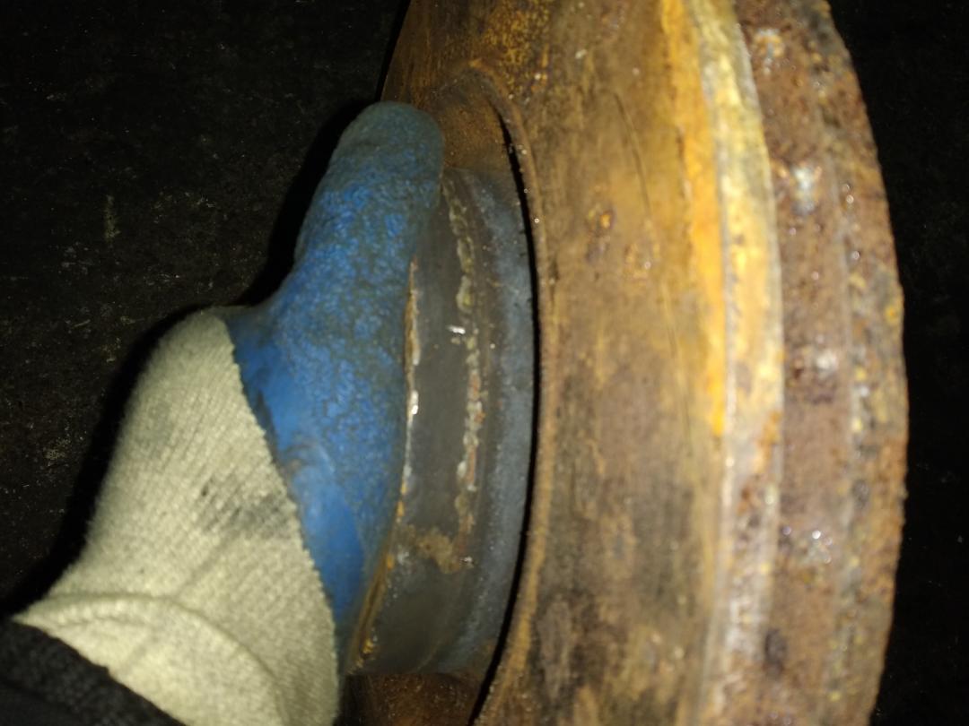 диск тормозной передний Mercedes-Benz GL-Класс X166 2016, 3.0 л., OM 642.826, дизель, АКПП, внедорожник 5 дв. - фото №1