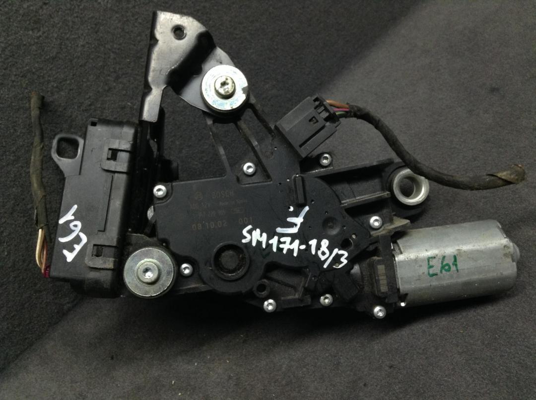 моторчик заднего стеклоочистителя (дворника) BMW 5 серия E60/E61 2005, 2.5 л., N52 B25 A, бензин, АКПП, универсал, 1397220905, 7208602 - фото №1