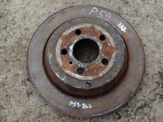 диск тормозной задний Mercedes-Benz M-Класс W164 [рестайлинг] 2010, 3.5 л., M 272.967, бензин, АКПП, внедорожник 5 дв.