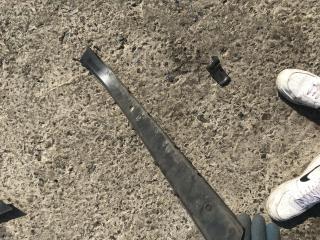 молдинг переднего бампера BMW 7 серия E65/E66/E67 2001, 3.0 л., M57 D30 (306D2), АКПП, седан