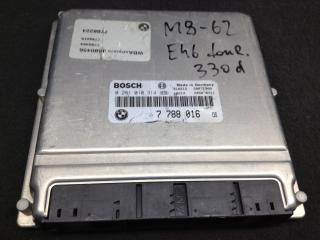 блок управления двигателем BMW 3 серия E46 2001, 3.0 л., дизель, АКПП, седан, 7788016