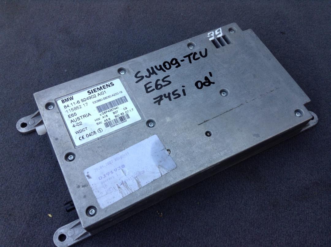 Блок управления телематика BMW 7 серия E65/E66/E67 2002, 4.4 л., M67 D44 (448D1), дизель, АКПП, седан, 6924902 - фото №1