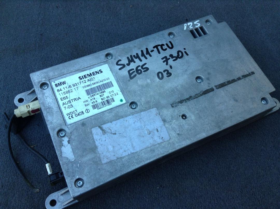 Блок управления телематика BMW 7 серия E65/E66/E67 2003, 3.0 л., M54 B30 (306S3), бензин, АКПП, седан, 6931712 - фото №1