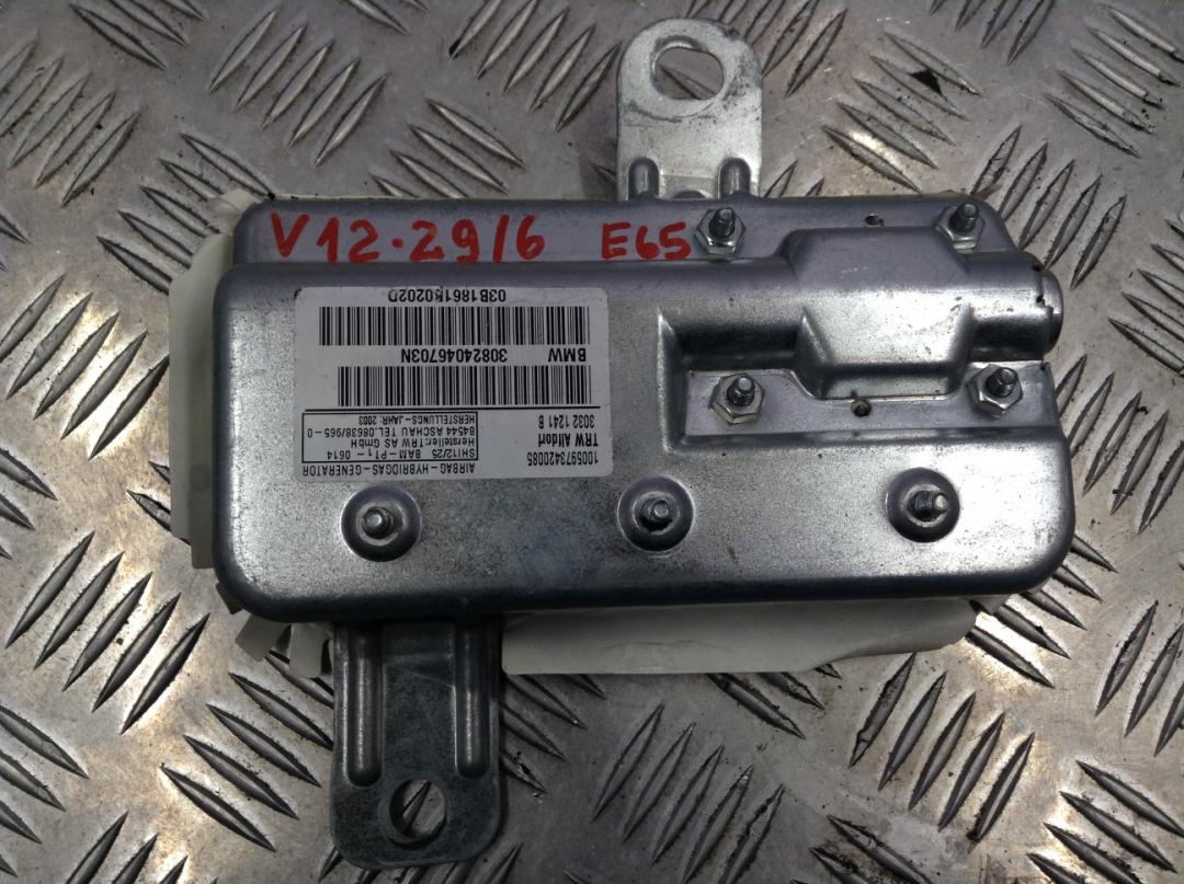 подушка безопасности дверная BMW 7 серия E65/E66/E67 2002, 4.4 л., бензин, АКПП, седан, 8240467 - фото №1