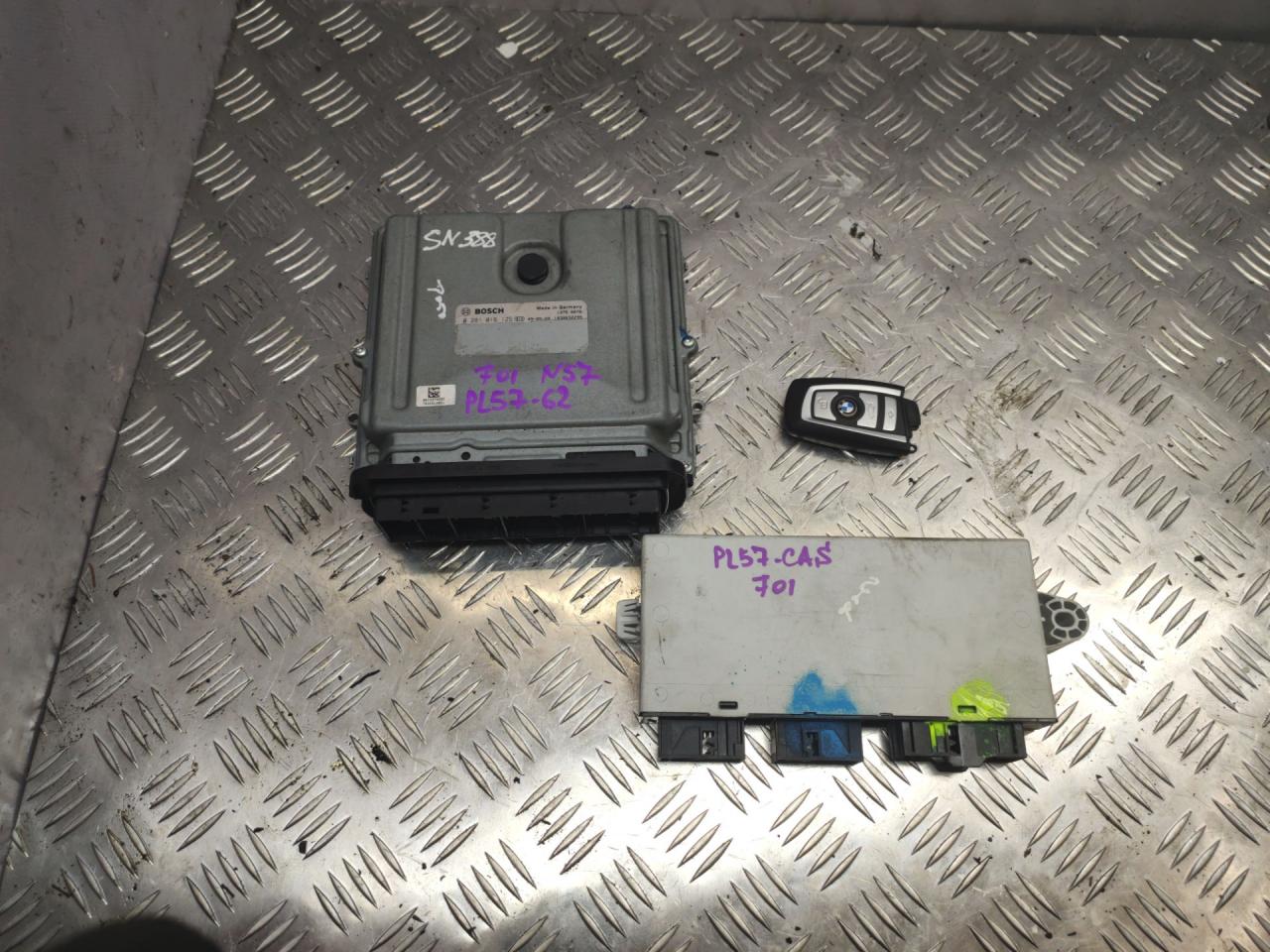 комплект для запуска (заводки) авто BMW 7 серия F01/F02 2009, 3.0 л., N57 D30 A, дизель, АКПП, седан, 0281016125 - фото №1