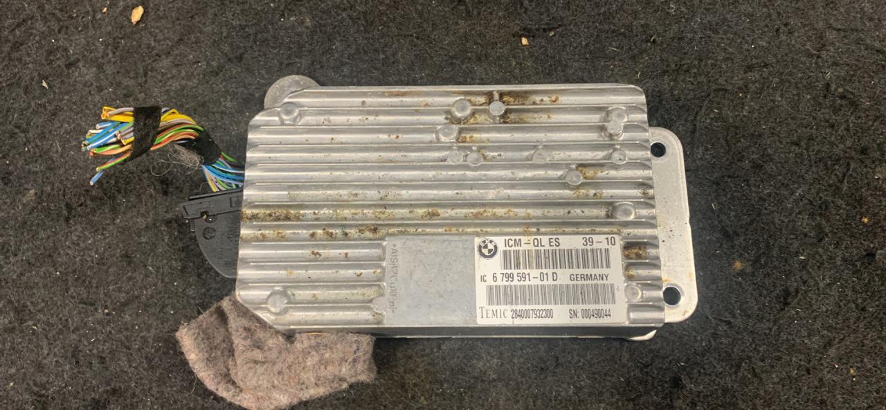 блок управления ICM BMW 5 серия F07/F10/F11 2010, 3.5 л., N55 B30 A, бензин, 6799591 - фото №1