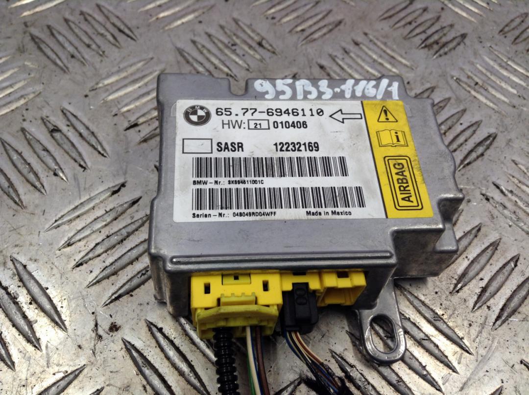 датчик удара BMW 7 серия E65/E66/E67 2004, 3.0 л., M54 B30 (306S3), бензин, АКПП, седан, 6946110 - фото №1