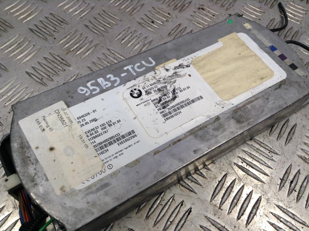 Блок управления телематика BMW 7 серия E65/E66/E67 2004, 3.0 л., M54 B30 (306S3), бензин, АКПП, седан, 6946328 - фото №1