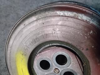 шкив коленвала Mercedes-Benz E-Класс W212/S212/C207/A207 2010, 2.0 л., OM 651.924, дизель, АКПП, седан, A6510351712