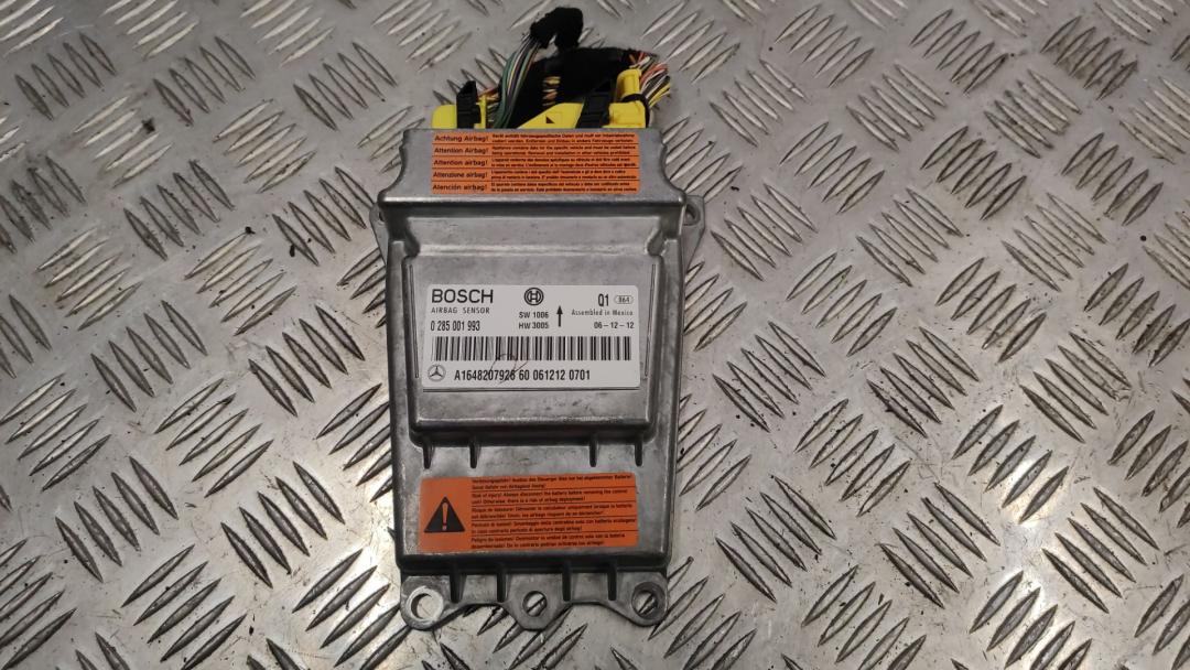 блок AirBag Mercedes-Benz M-Класс W164 2007, 3.0 л., OM 642.940, дизель, 1648207926 - фото №1