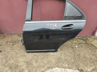 дверь задняя левая Mercedes-Benz C-Класс W204/S204/C204 [рестайлинг] W204.054 2011, 3.0 л., M 272.947, бензин, АКПП, черный, седан, задний привод