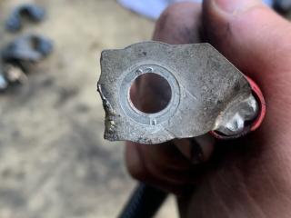 минусовой провод аккумулятора BMW X5 E53 [рестайлинг] 2005, 3.0 л., M54 B30 (306S3), бензин, АКПП