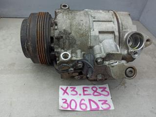 компрессор кондиционера BMW X3 E83 [рестайлинг] 2009, 3.0 л., M57 D30 (306D3), дизель, 6915388