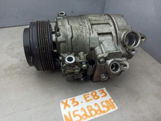 компрессор кондиционера BMW X3 E83 [рестайлинг] 2008, 2.5 л., N52 B25 AF, бензин, 6918749