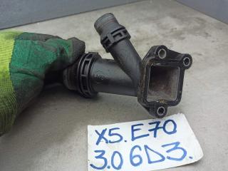 фланец (тройник) системы охлаждения BMW X5 E70 2008, 3.0 л., M57 D30 (306D3), дизель, 2247744