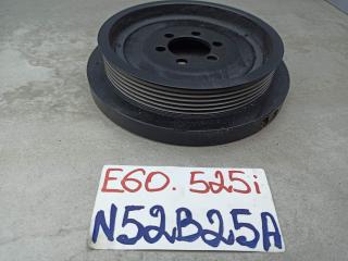 шкив коленвала BMW 5 серия E60/E61 [рестайлинг] 2007, 2.5 л., N52 B25 A, бензин, 7519628
