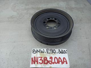 шкив коленвала BMW 3 серия E90/E91 [рестайлинг] 2010, 2.0 л., N43 B20 A, бензин, 7551308