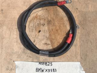 минусовой провод аккумулятора BMW X3 E83 2005, 2.5 л., M54 B25 (256S5), бензин