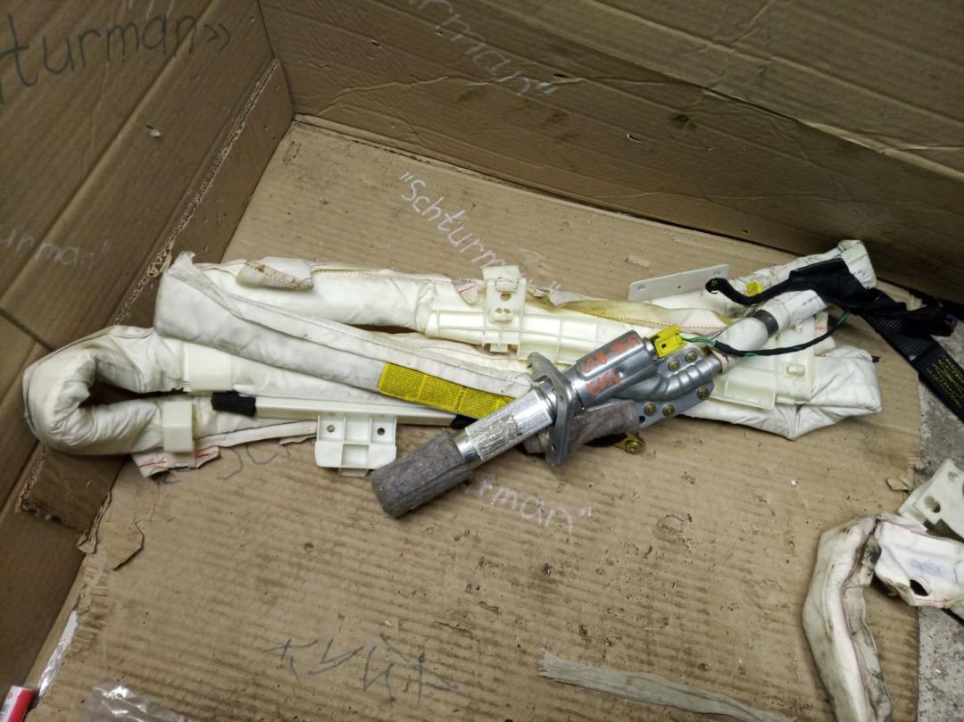 подушка безопасности боковая (шторка) BMW 7 серия E65/E66/E67 2002, 4.4 л., бензин, АКПП, седан, 7011014, 857011014047 - фото №1