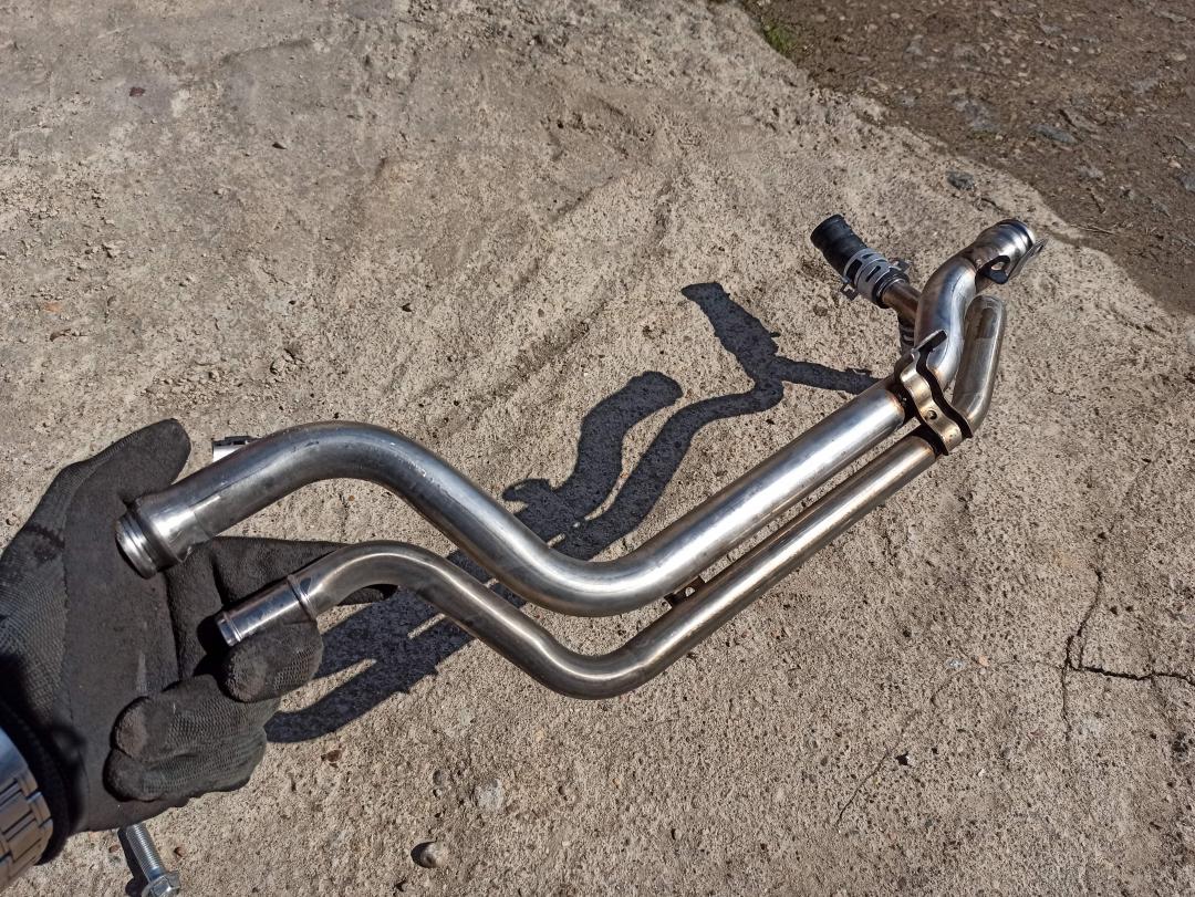 трубка охлаждающей жидкости Lexus GS 4 поколение 2013, 2.5 л., 4GR-FSE, бензин - фото №1