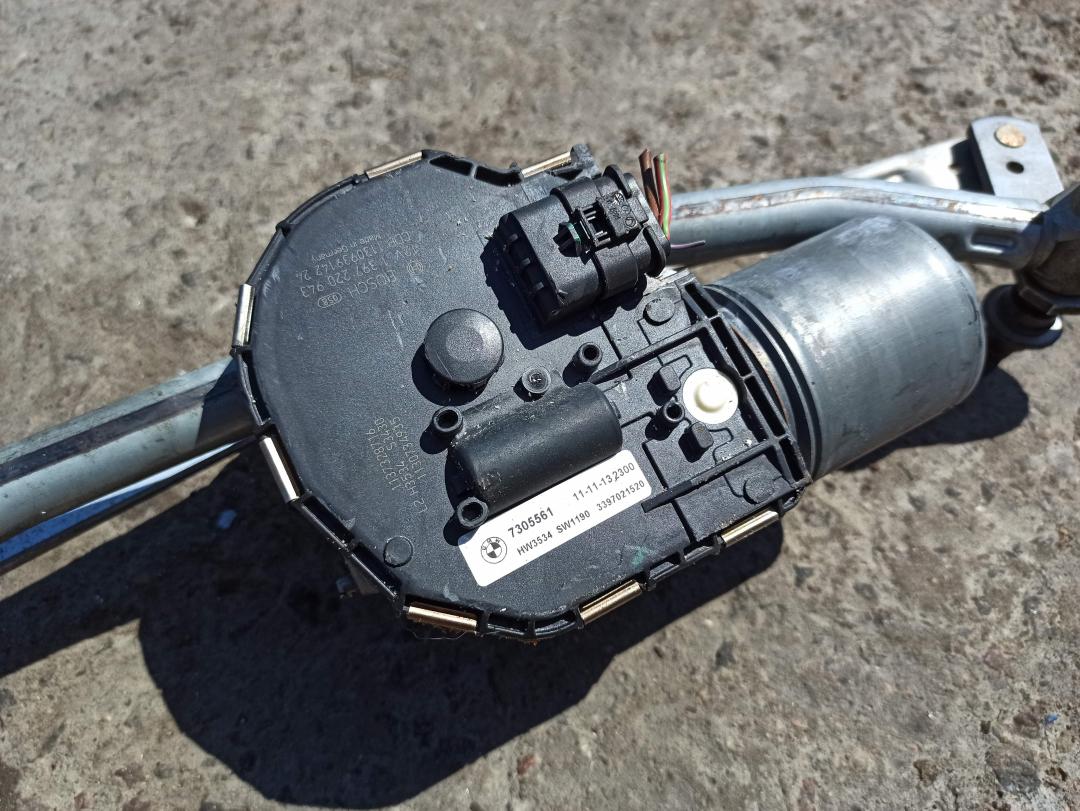механизм стеклоочистителя (трапеция дворников) BMW 7 серия F01/F02 2011, 3.0 л., N54 B30 A, бензин, седан, 7305561 - фото №1