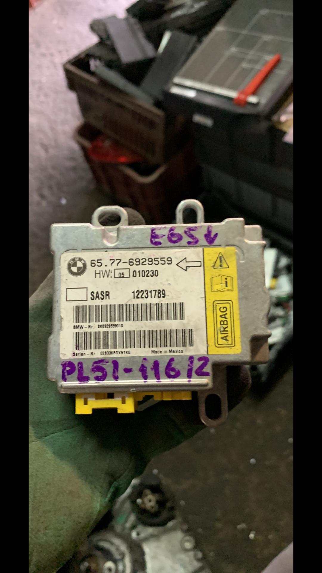 блок AirBag BMW 7 серия E65/E66/E67 2003, 4.4 л., бензин, АКПП, седан, 6929559, 65776929559 - фото №1