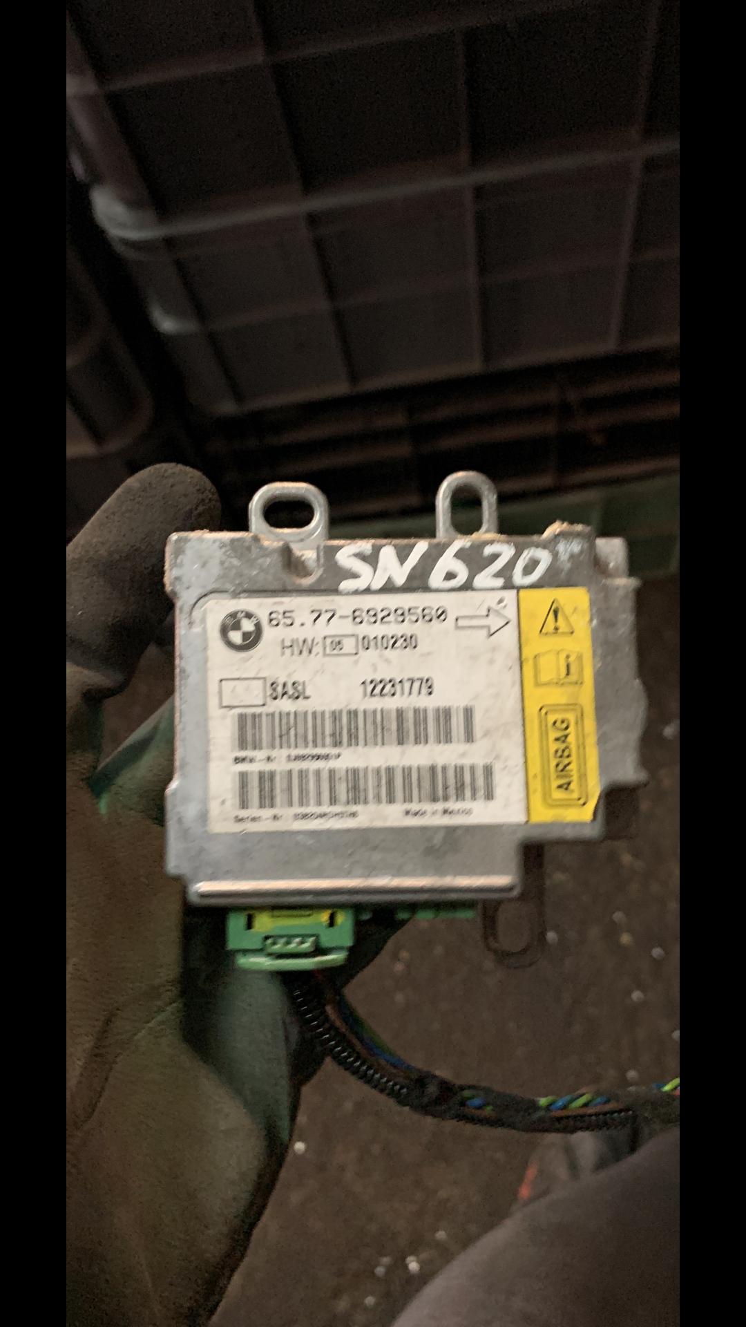 блок AirBag BMW 7 серия E65/E66/E67 2003, 65776929560, 6929560 - фото №1