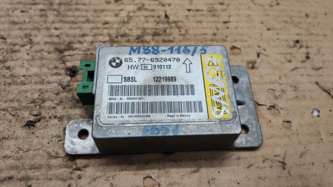 блок AirBag BMW 7 серия E65/E66/E67 2003, 6920470 - фото №1