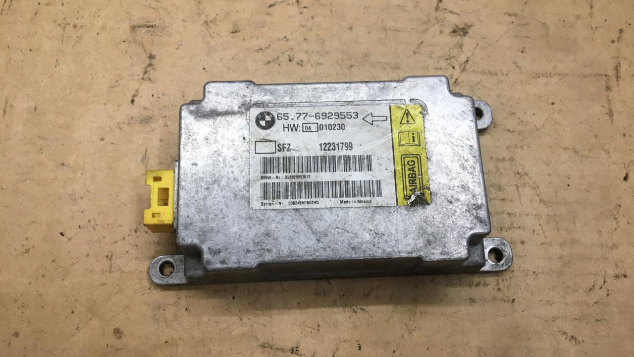 блок AirBag BMW 7 серия E65/E66/E67 2003, 6929553 - фото №1