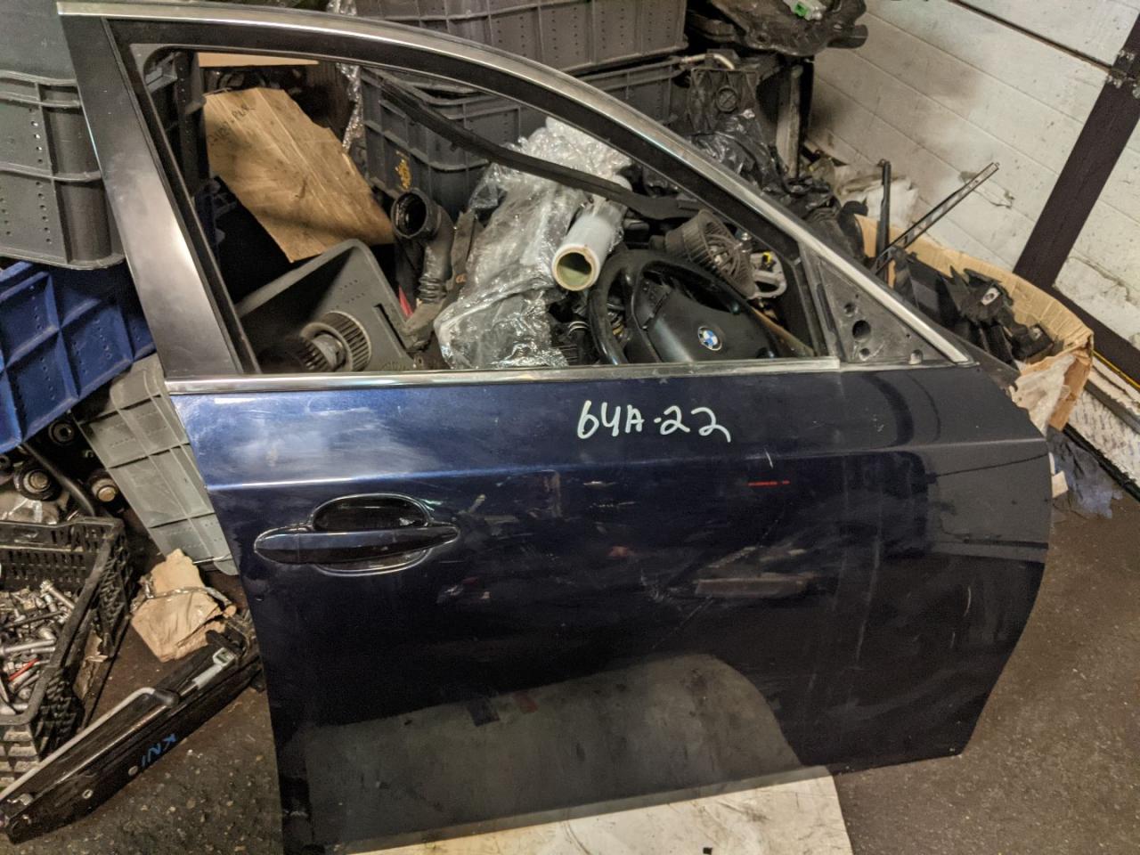 дверь передняя правая BMW 5 серия E60/E61 2005, 2.5 л., M54 B25 (256S5), бензин, АКПП, универсал - фото №1