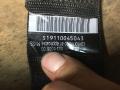 ремень безопасности BMW 5 серия E60/E61 [рестайлинг] 2010, 2.0 л., N47 D20 C, дизель, АКПП, универсал, 601629800D, 6016306 - фото №2