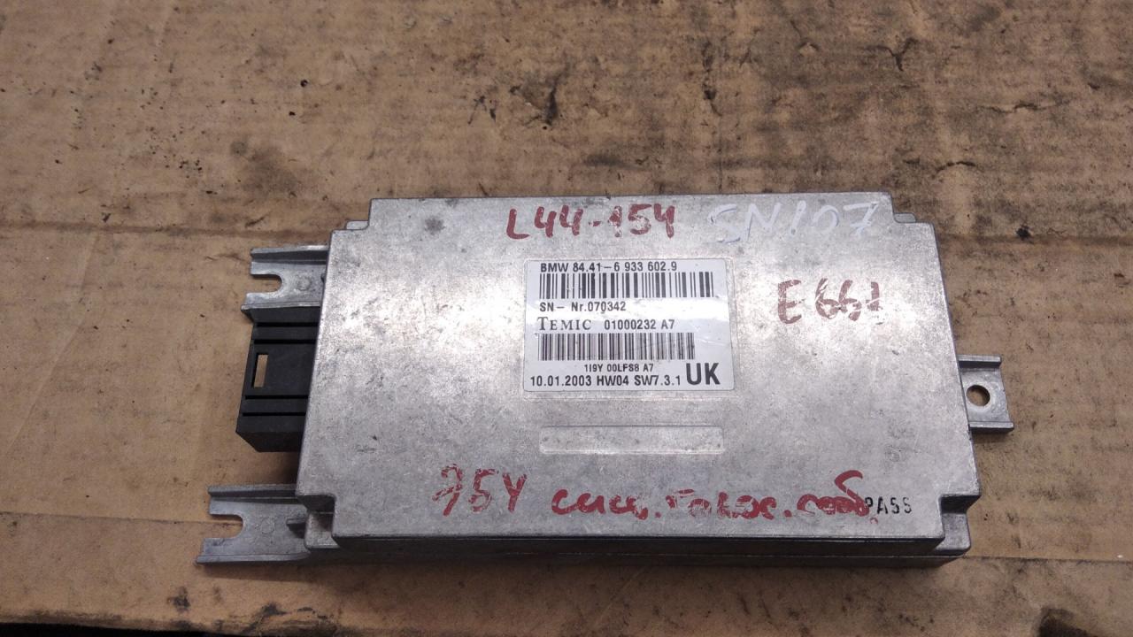 Блок управления телематика BMW 7 серия E65/E66/E67 2002, 4.4 л., бензин, АКПП, седан, 6931712, 6933602 - фото №1