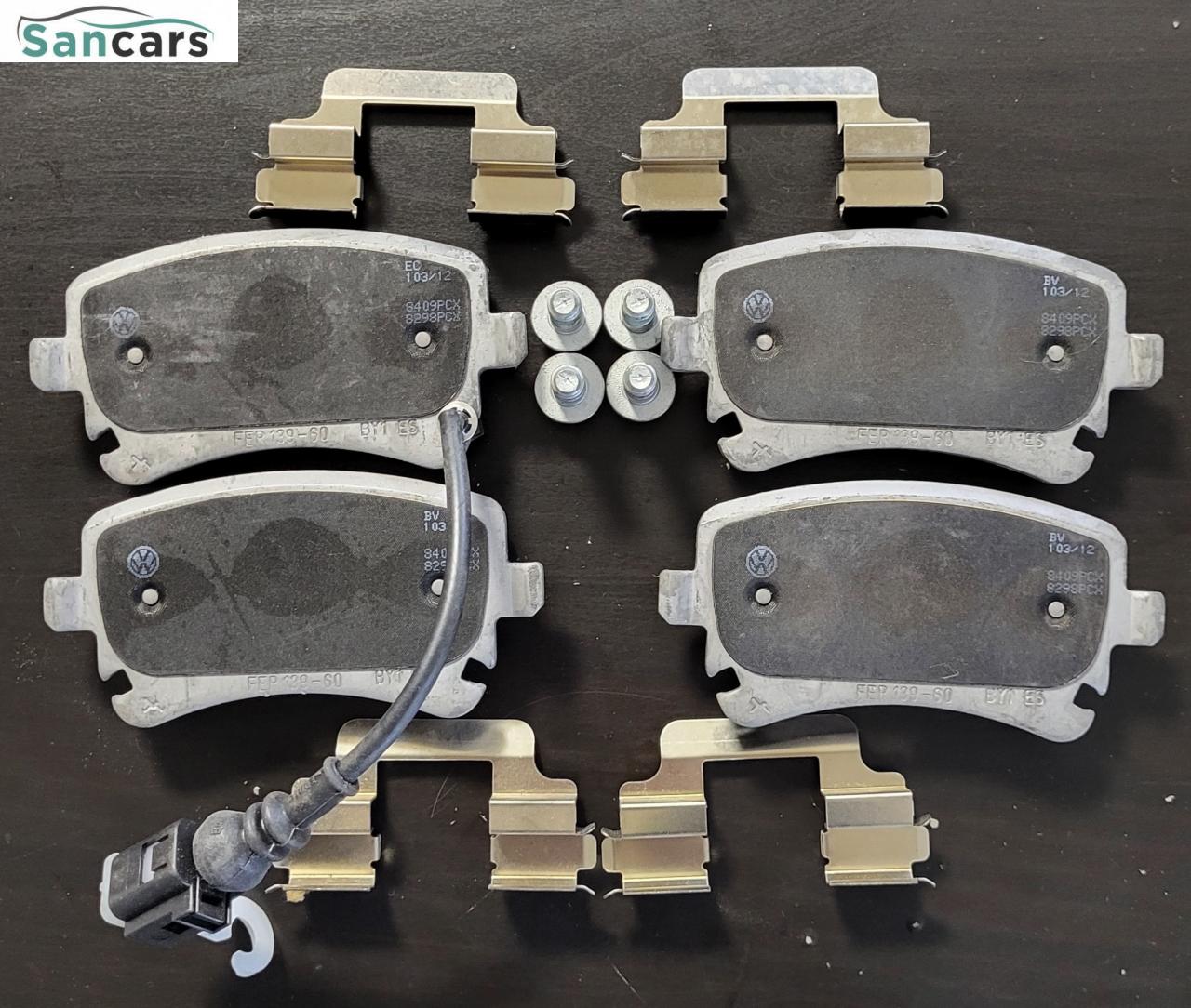 тормозные колодки Volkswagen, 7H0698451 - фото №1