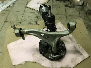 кулак поворотный левый Mercedes-Benz GLS-Класс X166 2019, 3.0 л., OM 642.826, дизель, АКПП, белый, внедорожник 5 дв., A1663300920