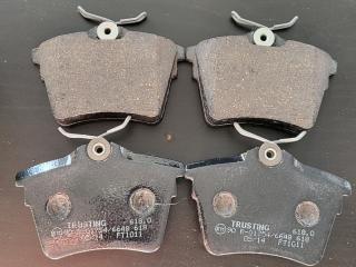 тормозные колодки Peugeot 607 1 поколение (2000 - 2004), МКПП, седан, 618.0