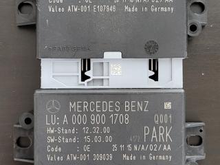блок управления парктрониками Mercedes-Benz GLS-Класс X166 2017, 3.0 л., OM 642.826, дизель, АКПП, внедорожник 5 дв., A0009006713, A0009001708