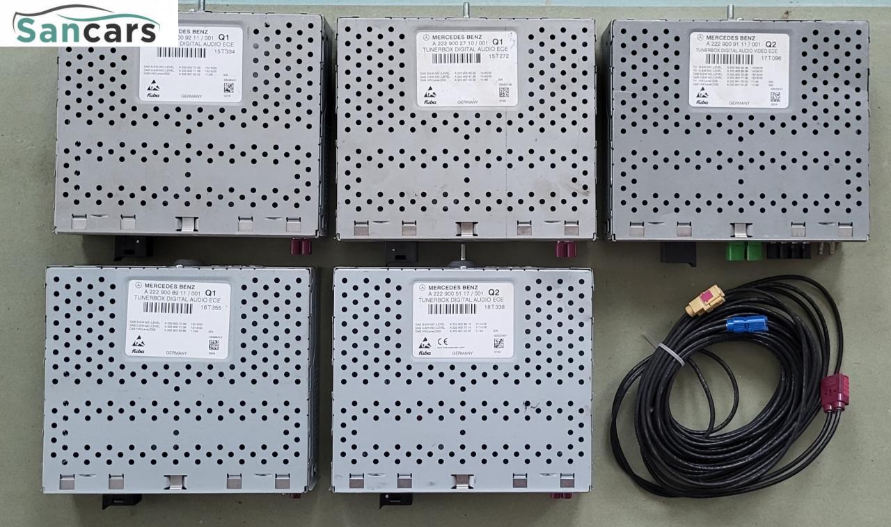DAB - тюнер Mercedes-Benz GLS-Класс X166 2018, 3.0 л., OM 642.826, дизель, АКПП, внедорожник 5 дв., A2229009111, A2229009211, A2229005117, A2229008911, A222902710 - фото №1