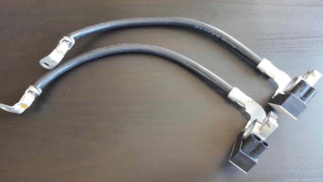 минусовой провод аккумулятора Mercedes-Benz, 3.0 л., дизель, A1669055901, A0009056507 - фото №1