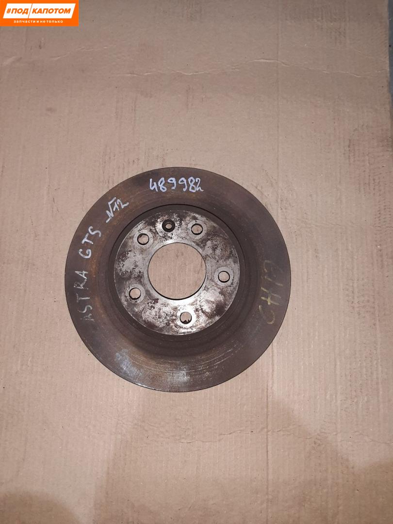 диск тормозной задний Opel Astra J (2009 - 2012), 1.4 л., бензин, купе, 13502136, 95527033 - фото №1