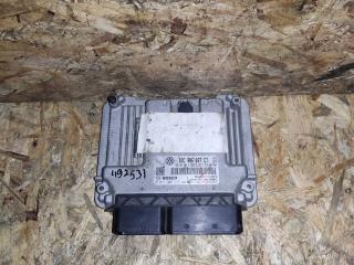 блок управления двигателем Volkswagen Golf 6 поколение (2008 - 2012), 1.4 л., бензин, 03C906027CT, 0261S06719