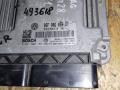 блок управления двигателем Volkswagen Touran 1 поколение (2003 - 2006), 2.0 л., бензин, 06F906056DT, 0261S02163 - фото №2